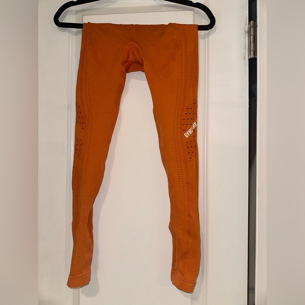 Gymshark Vibrant Orange Kids Leggings